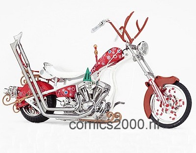 Chopper Christmas Bike